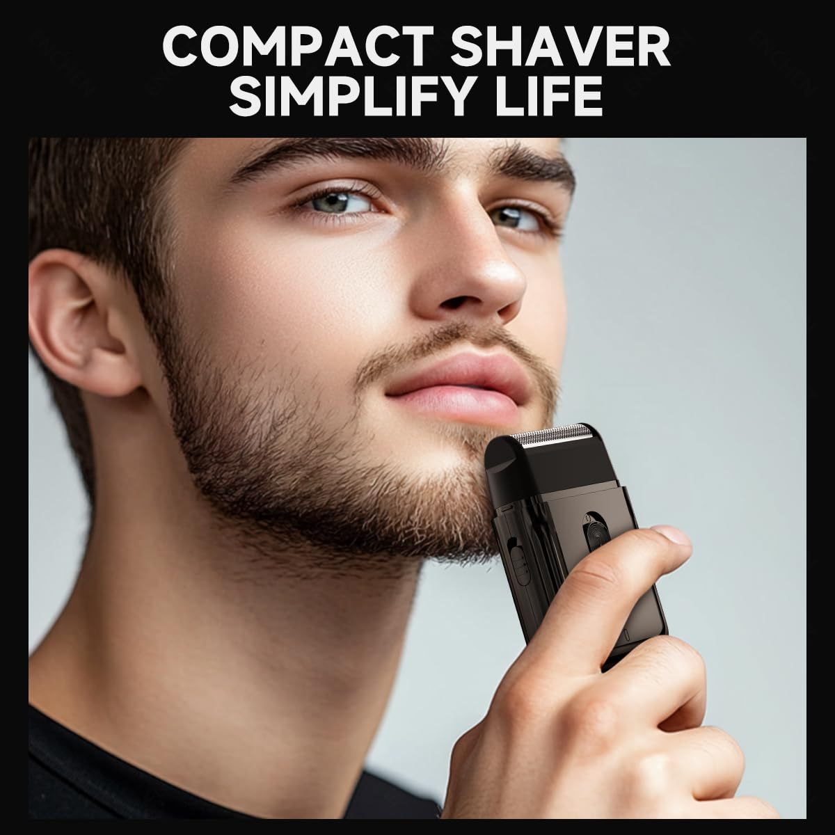Electric Shaver For Men - Compact Foil Shaver Rechargeable