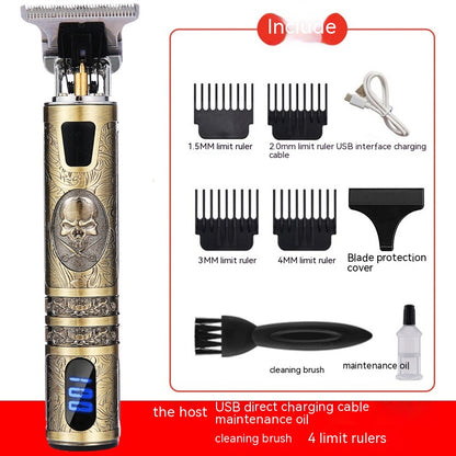 Electric Carving Hair Clipper Optical Head Electric Clipper