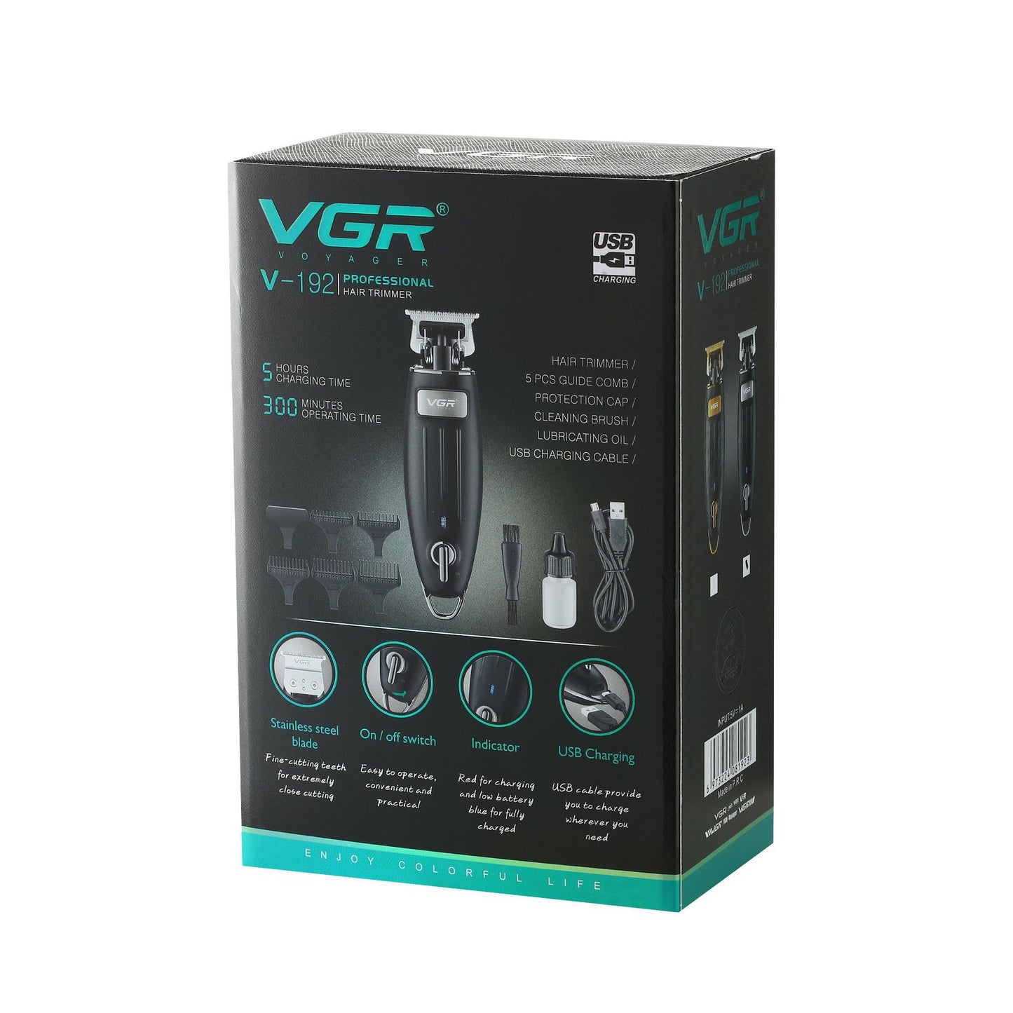 Electric Hair Clipper, Bald Hair Clipper, Cross-border New Product V-192