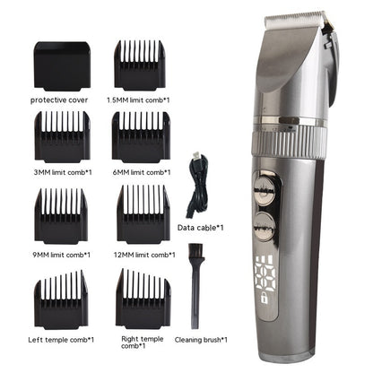 Electric Hair Clipper Electric Clipper LCD Digital Display