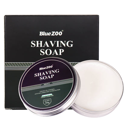 Men's facial care shave beard shaving cream