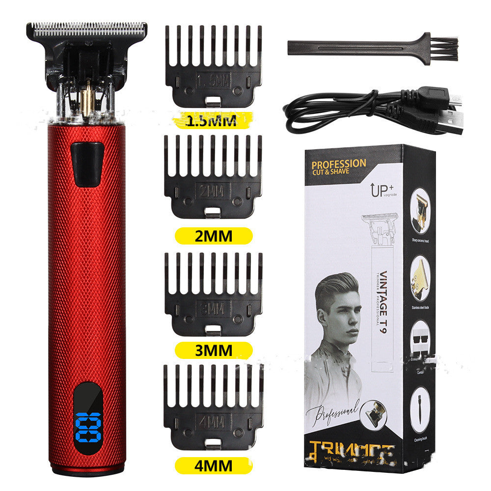 Digital Display Hair Clipper Set