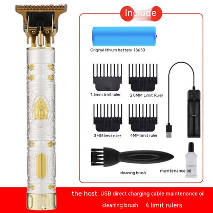 Electric Carving Hair Clipper Optical Head Electric Clipper