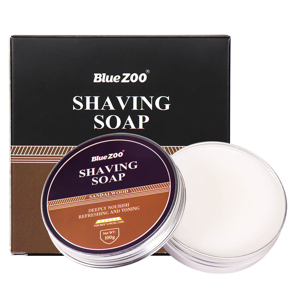 Men's facial care shave beard shaving cream