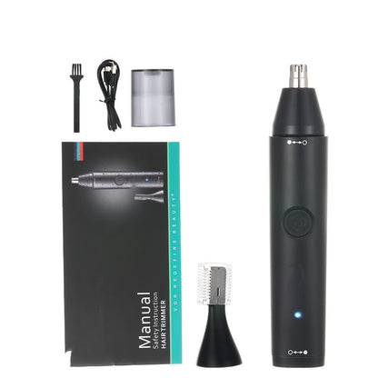 VGR 2-in-1 Wash Nose Hair Trimmer For Men