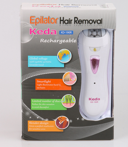 Mini electric hair epilator