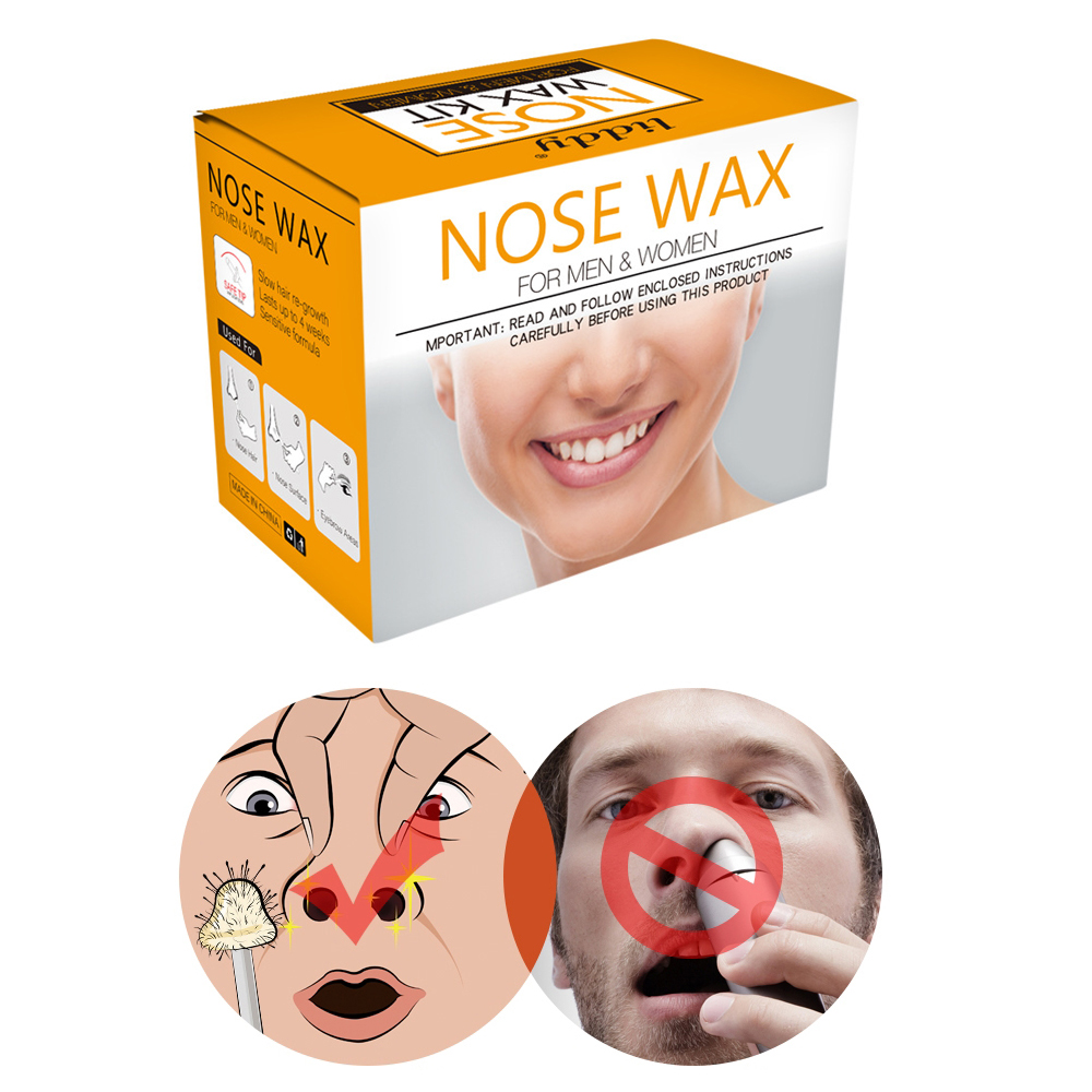 Painless Nose Hair Removal Wax Nose Kit