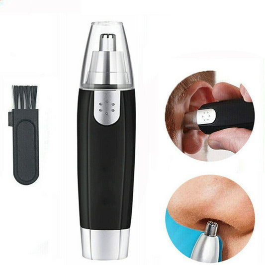 Electric Nose Ear Hair Trimmer Eyebrow Shaver Clipper Groomer Cleaner