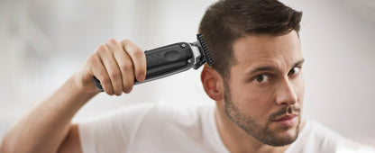 Professional Men's Hair Clipper Kit Cordless Trimmer