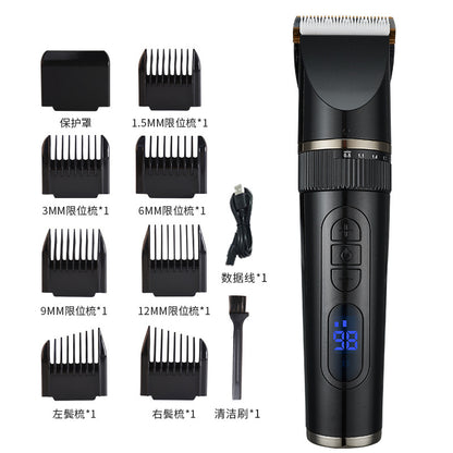 Electric Hair Clipper Suit Oil Head Electric Clipper Razor