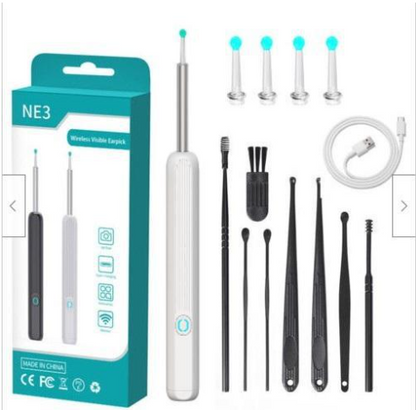 NE3 Ear Cleaner Otoscope Ear Wax Removal Tool With Camera LED Light