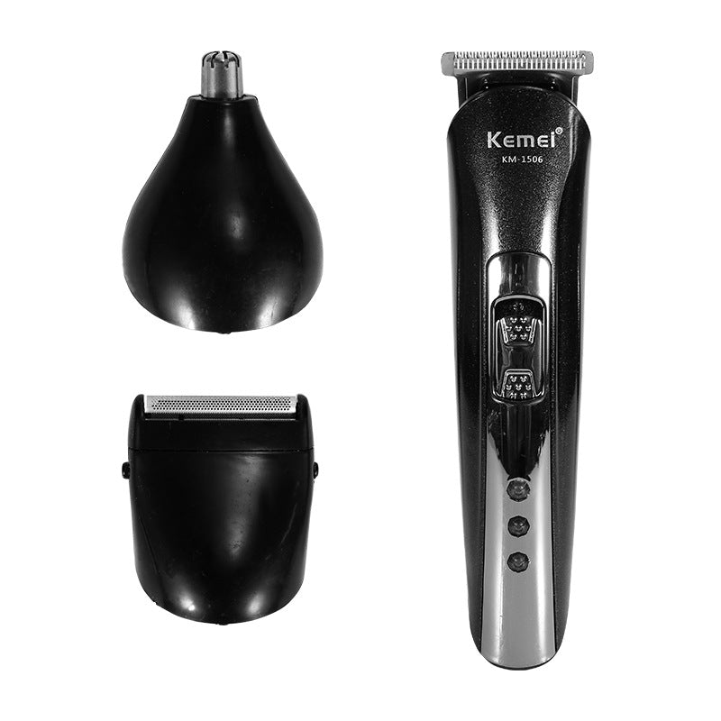 Electric clipper multi-function three-in-one fader