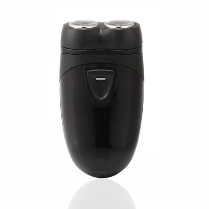 Illuminated double-head electric shaver