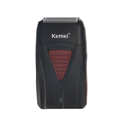 Kemei KM3381 Hair Clipper - Rechargeable Barber Professional Hair Trimmer Stainless Steel