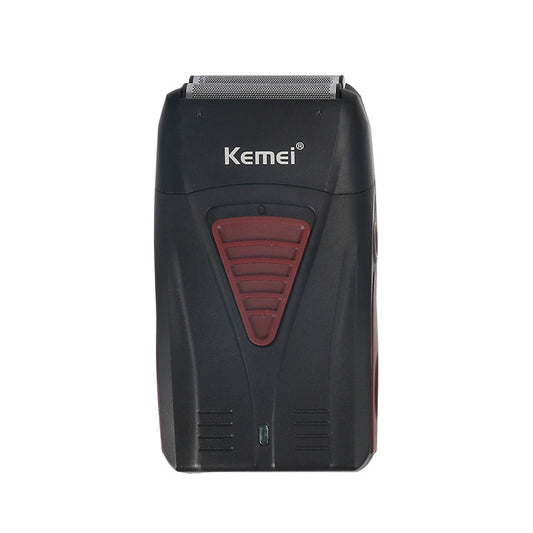 Kemei KM3381 Hair Clipper - Rechargeable Barber Professional Hair Trimmer Stainless Steel