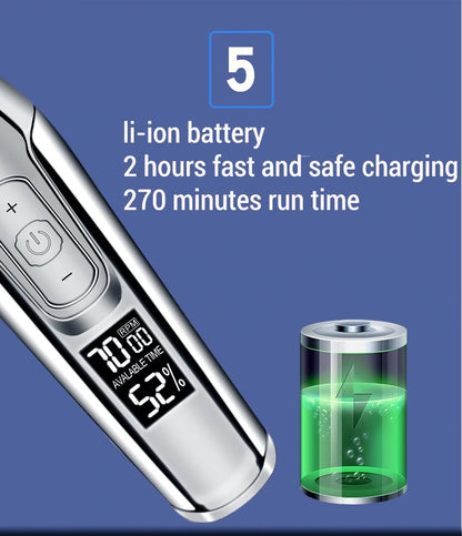 Lithium Battery Upgrade Luxury Version Of Engraving Oil Head Electric Hair Clipper