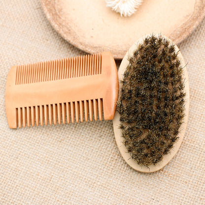 Beard Comb Double Sided Mane Oval