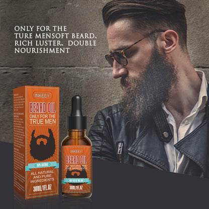 Beard Growth Oil 30ml - Men's Beard Care Growth Treatment All Skin Types