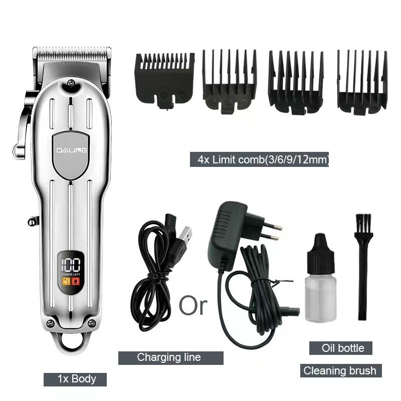 Rechargeable Hair Clipper High-power Electric Clipper