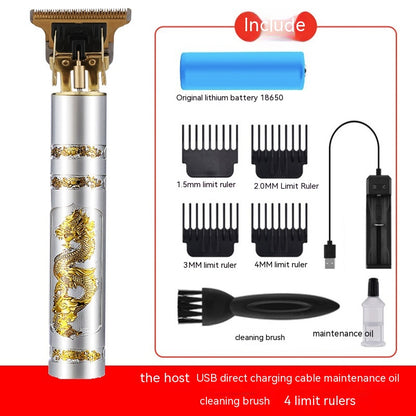 Electric Carving Hair Clipper Optical Head Electric Clipper