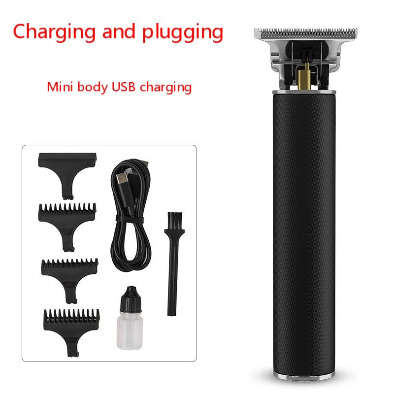 Retro T9 oil head electric clipper rechargeable hair clipper