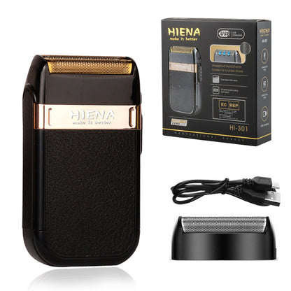 Hiena Hair Scissors LCD Digital Display Professional Hair Clipper Razor Fader