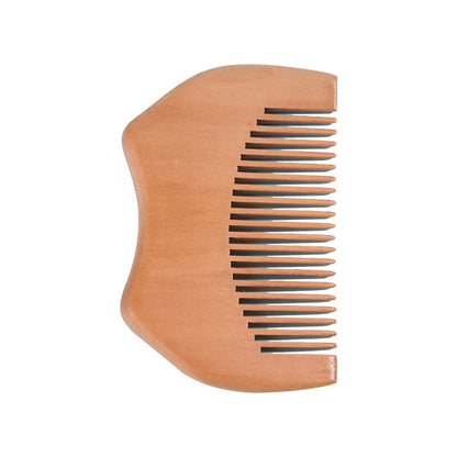 Men's And Women's Fashionable Encrypted Dandruff Removal Mahogany Grate Comb