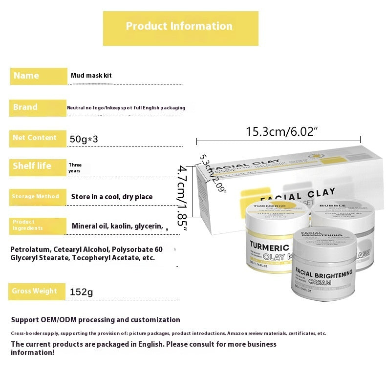 Beard Growth Care Set - Grape Seed Oil Vitamin E Beard Grooming Kit All Skin Types