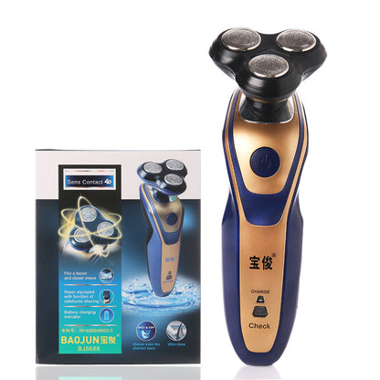 Three in one electric shaver