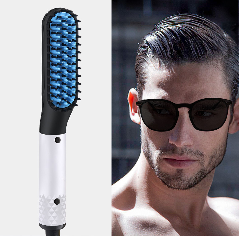 Best Seller Beard Straightener Mans Hair Flat Iron Fast Heated Beard Comb