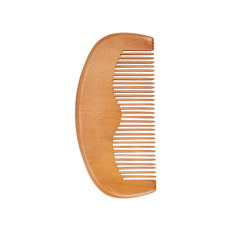 Men's And Women's Fashionable Encrypted Dandruff Removal Mahogany Grate Comb