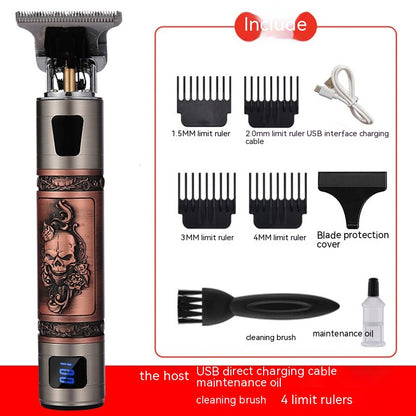 Electric Carving Hair Clipper Optical Head Electric Clipper