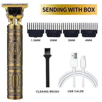 Oil Head Carving Hair Salon Shaver