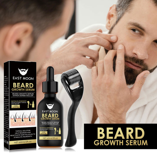 Facial Care For Men With Thick Beard Serum Set