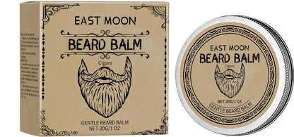 Cedar Wood Beard Balm - Natural Beeswax Coconut Oil Men's Beard Care Wax