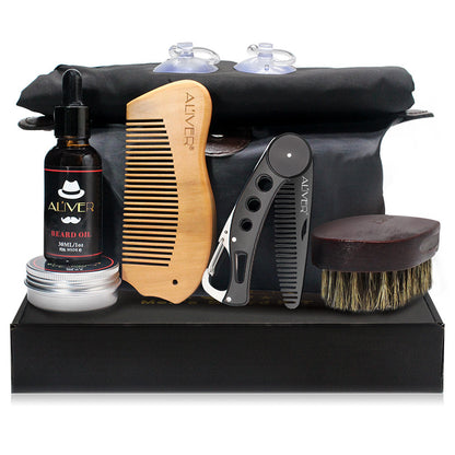 Man Hair Beard Shaving Set Styling Set