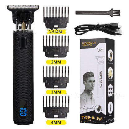 Digital Display Hair Clipper Set