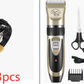 USB Rechargeable Electric Pet Clipper Razor Set Low Noise Pet Hair Trimmer