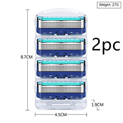 Manual Men's Five-layer Razor Head