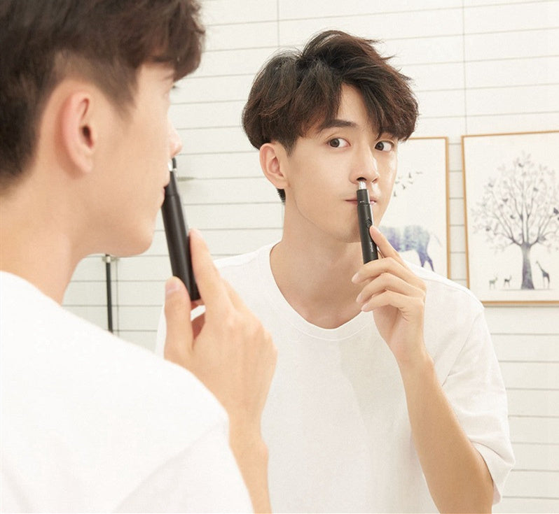 Mini Electric Plastic Nose Hair Trimmer