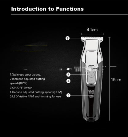 Engraving Scissors Hair Clipper Electric Push