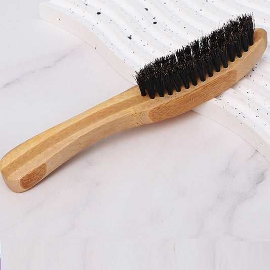 Men's Long Handle Portable Beard Brush