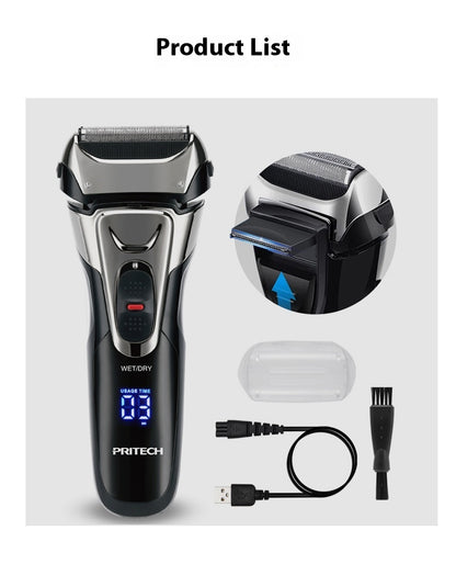 Electric Shaver LED Display Professional Shaver