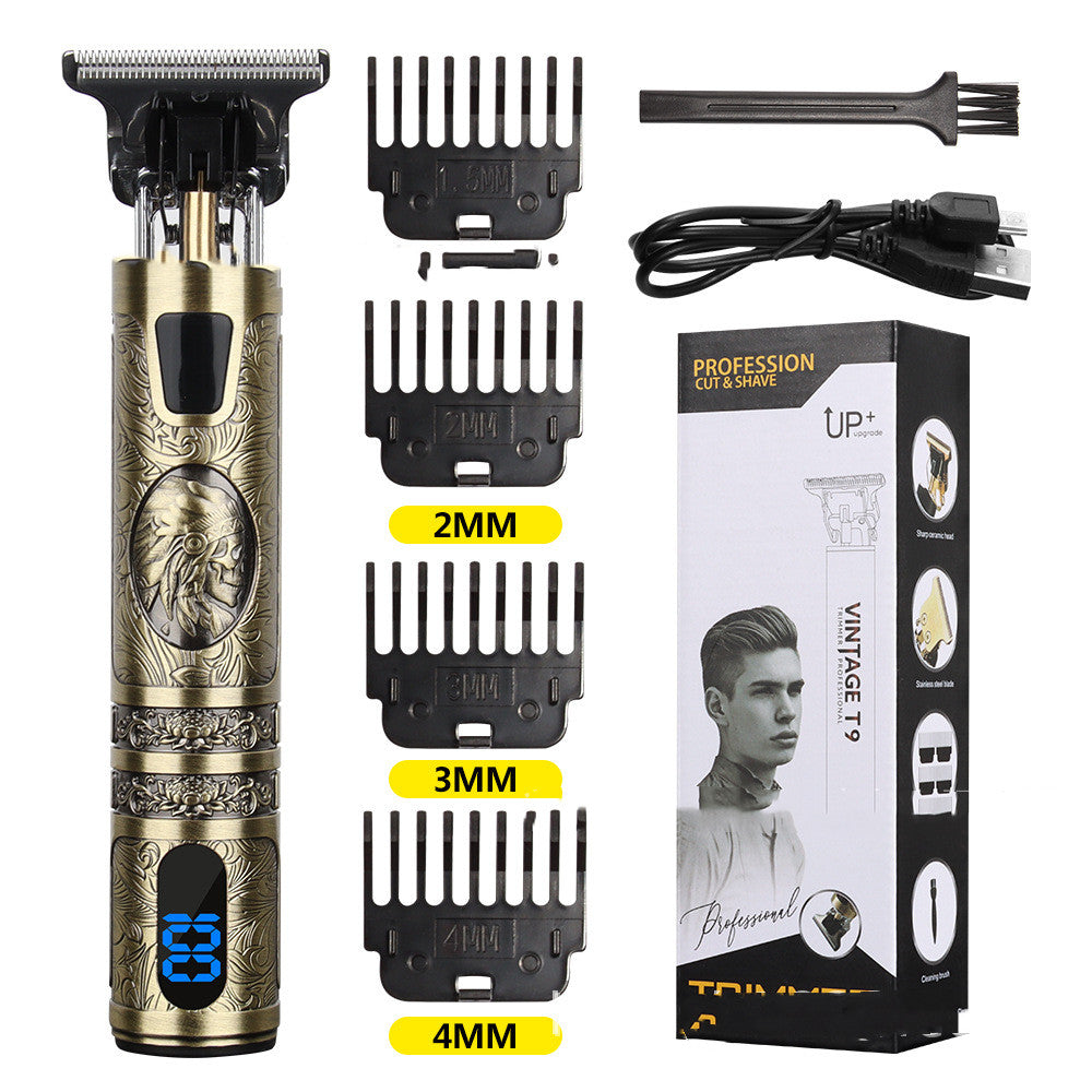 Digital Display Hair Clipper Electric Charging