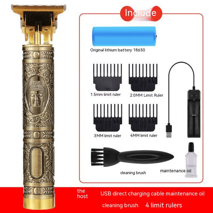 Electric Carving Hair Clipper Optical Head Electric Clipper