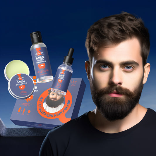 Men's Beard Care Suit 3-piece Set