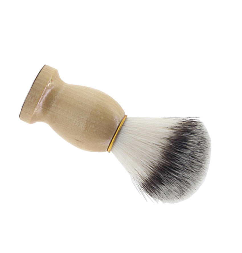 Barbershop Old Fashioned Beard Brush Shaving Soap Foam Brush