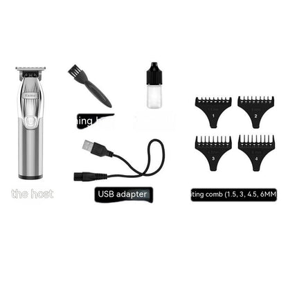 Charging Electric Hair Scissors Base LCD Digital Display Electrical Hair Cutter