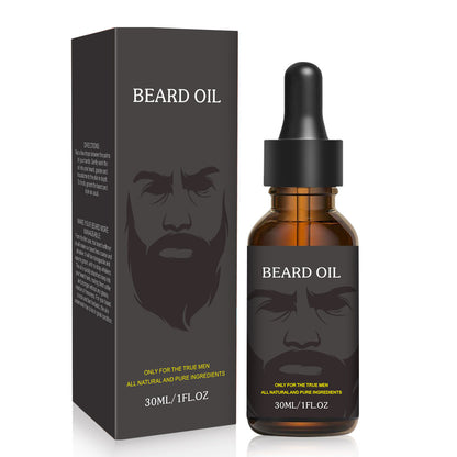 Beard Growth Oil 30ml - Men's Beard Care Growth Treatment All Skin Types