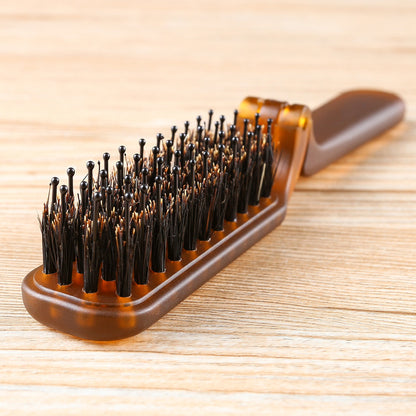 Portable Travel Folding Bristle Comb